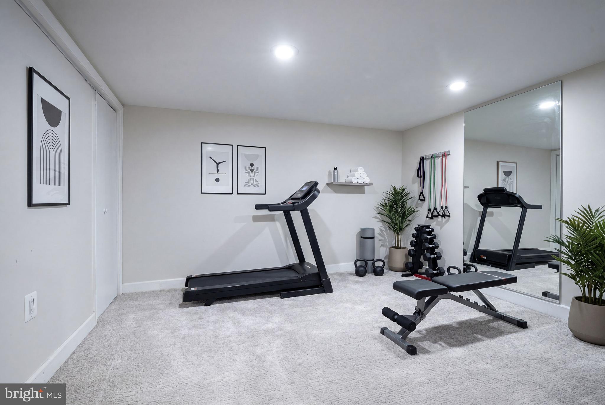 2047 Stone Ridge Lane Villanova, PA 19085 - Photo 56 of 71 Lower level gym