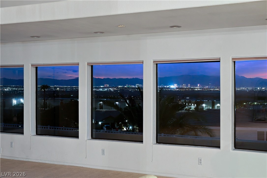 1068 Calico Ridge Drive Henderson, NV 89011 - Photo 33 of 38 Large picture windows with Unobstructed Las Vegas strip views
