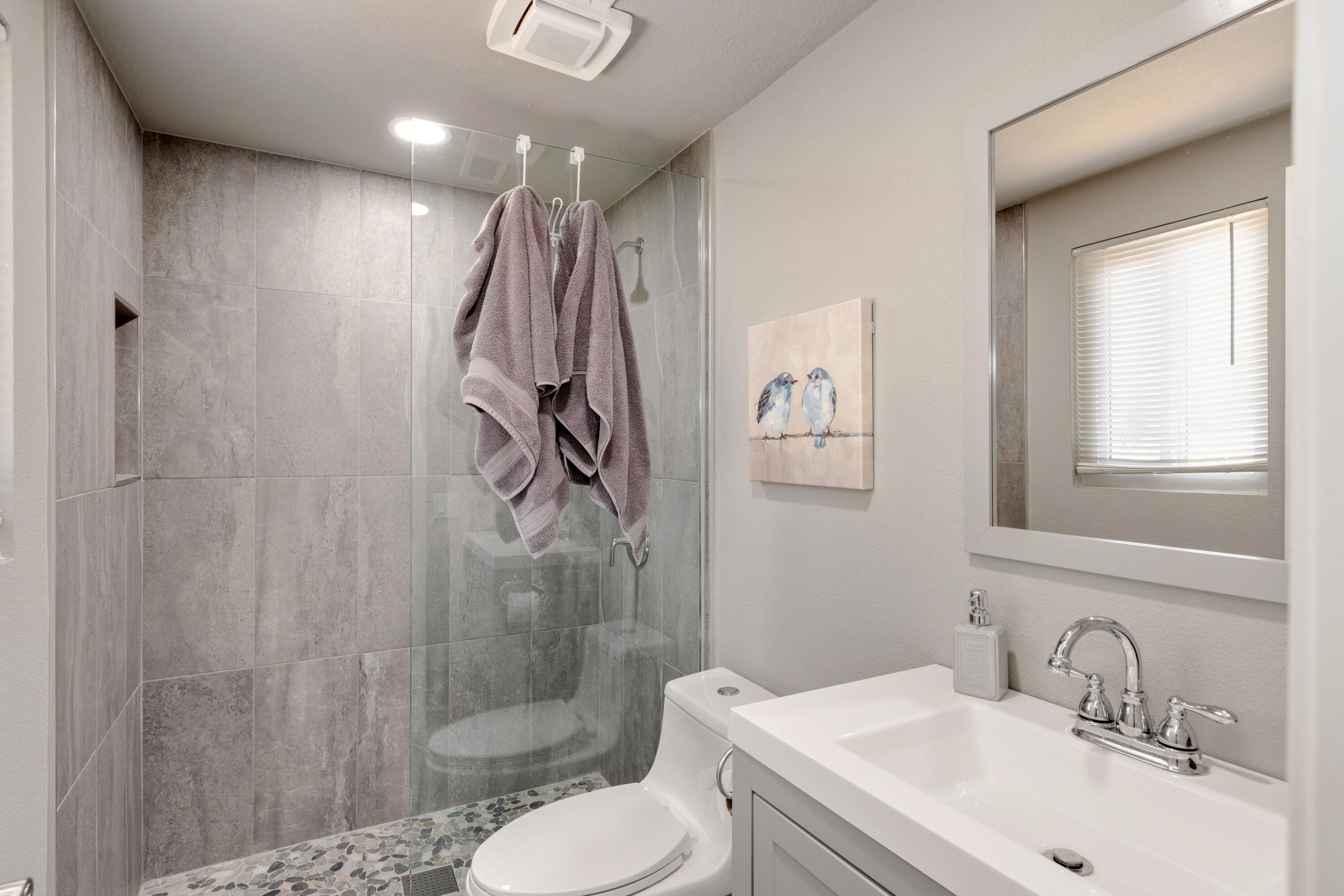 351 Augusta Drive Palm Desert, CA 92211 - Photo 16 of 26 a bathroom with a sink toilet and shower