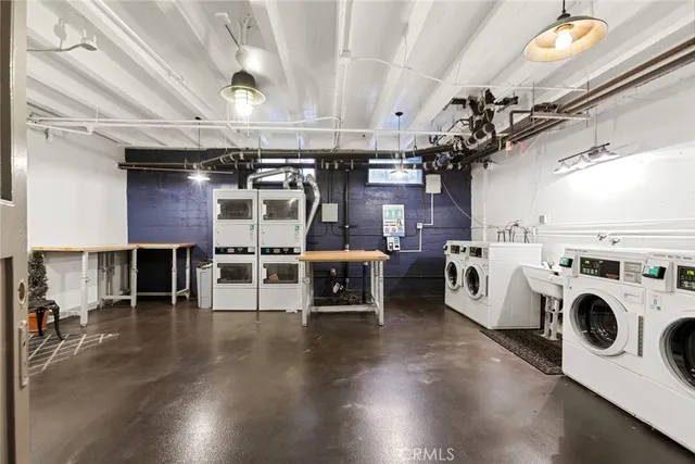 a view of roof deck with patio