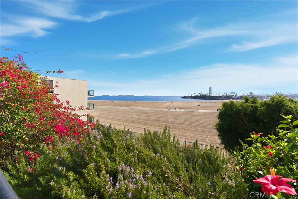 1030 East Ocean Boulevard, Unit 509 Long Beach, CA 90802 - Photo 33 of 39 a yard with pier lake view and houses in the back