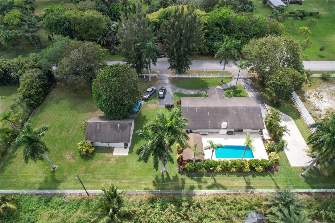 11301 Southwest 16th Street Davie, FL 33325 - Photo 54 of 54 an aerial view of a house with a yard