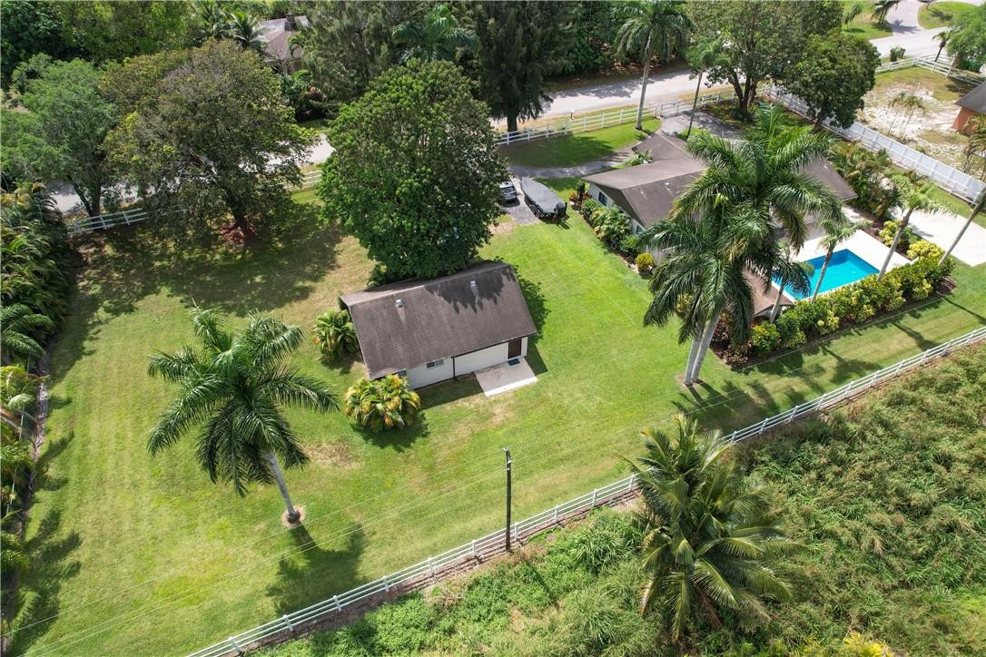 11301 Southwest 16th Street Davie, FL 33325 - Photo 7 of 54 an aerial view of residential house with outdoor space and swimming pool