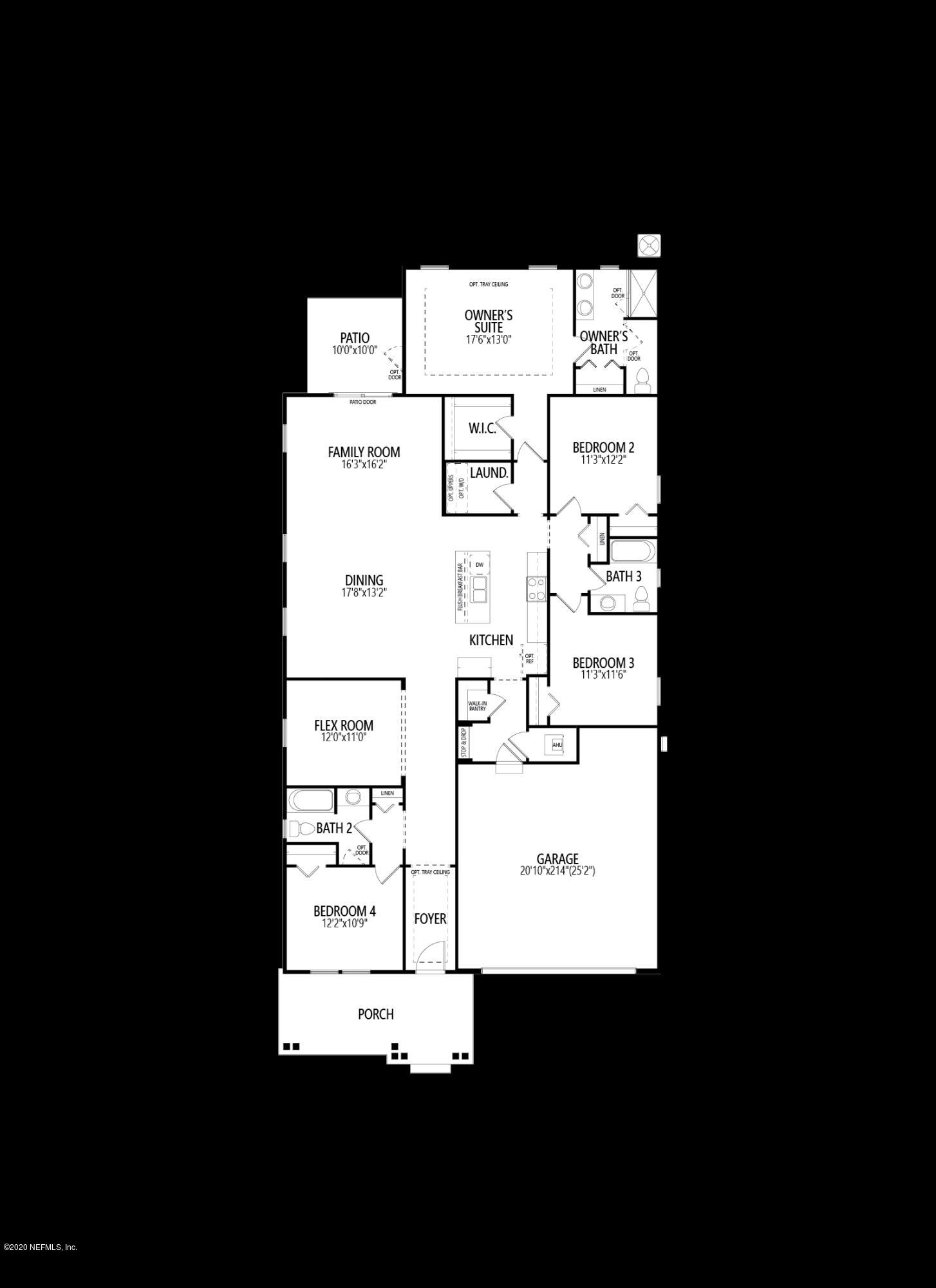 594 Buttonwood Loop Yulee, FL 32097 - Photo 39 of 39 JAX_Wildlight__Elm_Coastal_Floorplans (1