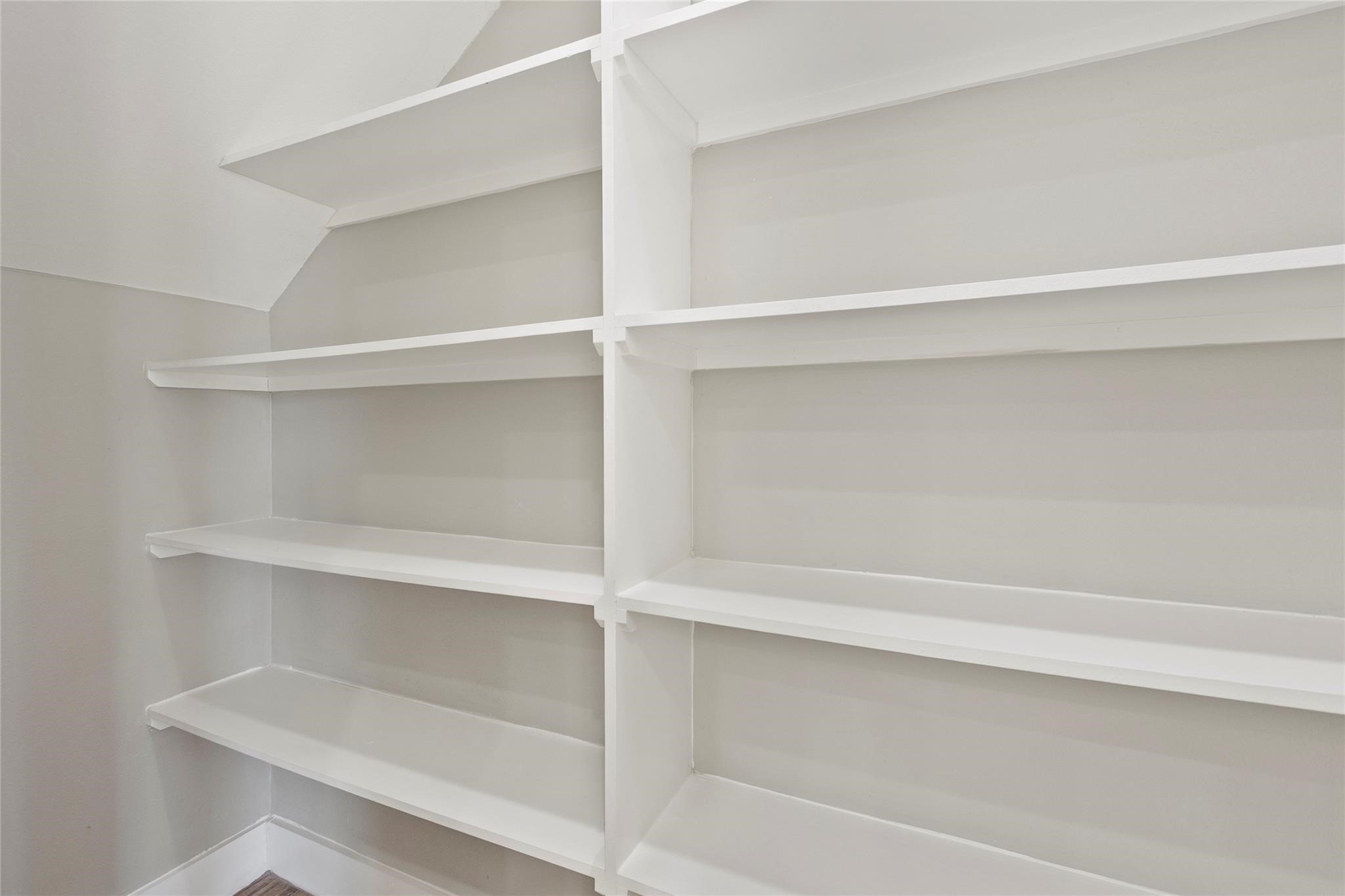 5506 Pershing Street Houston, TX 77033 - Photo 21 of 29 a close view of closet with white walls