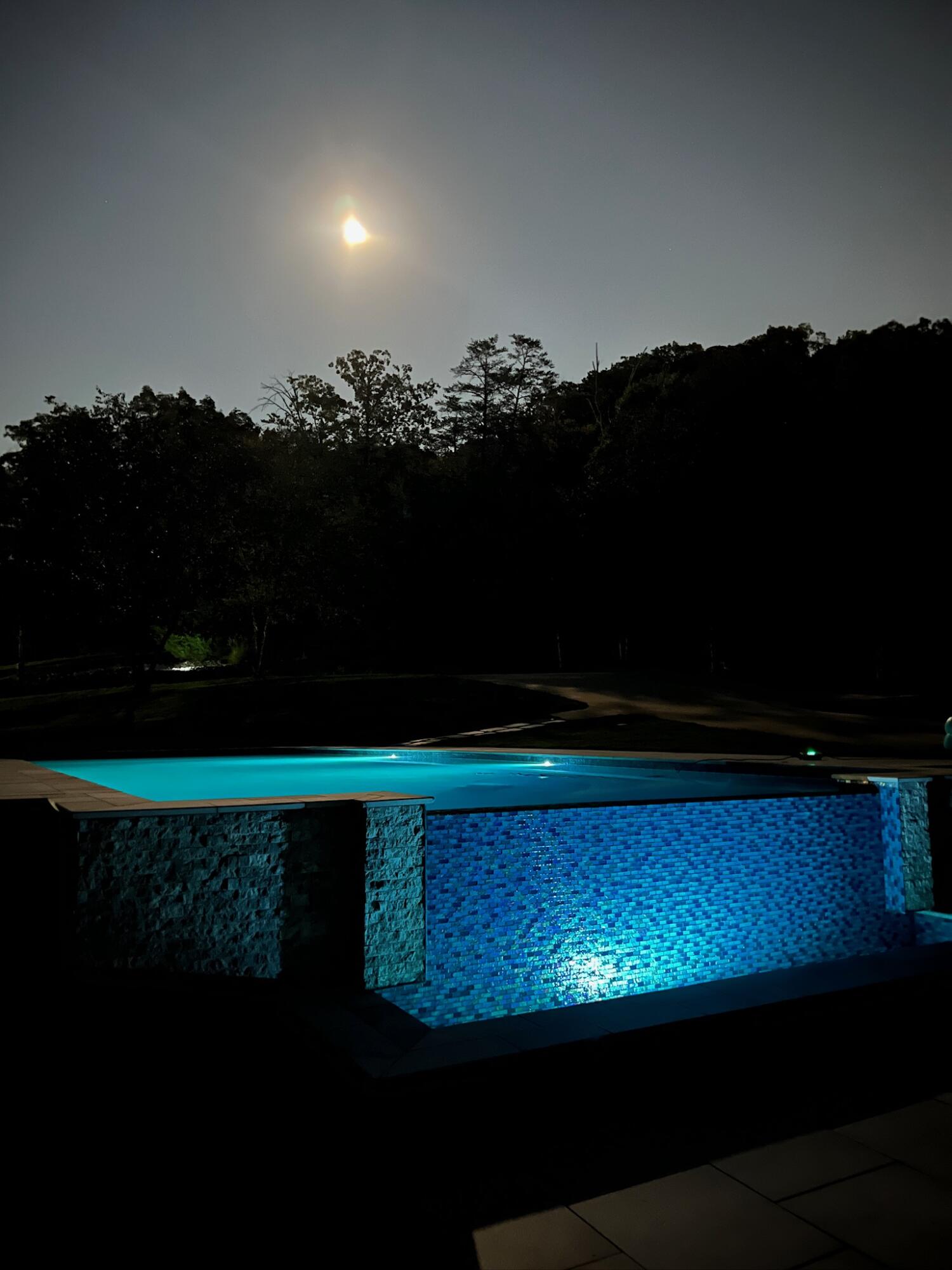 527 Reads Lake Road Chattanooga, TN 37415 - Photo 27 of 100 Pool - infinity edge at night