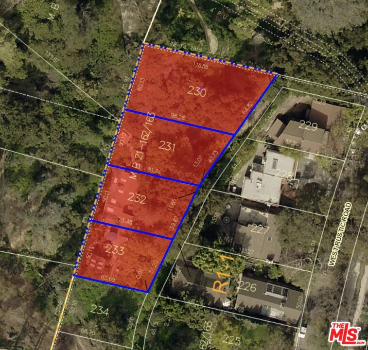 537 West Rustic Road Santa Monica, CA 90402 - Photo 21 of 22 an aerial view of a house