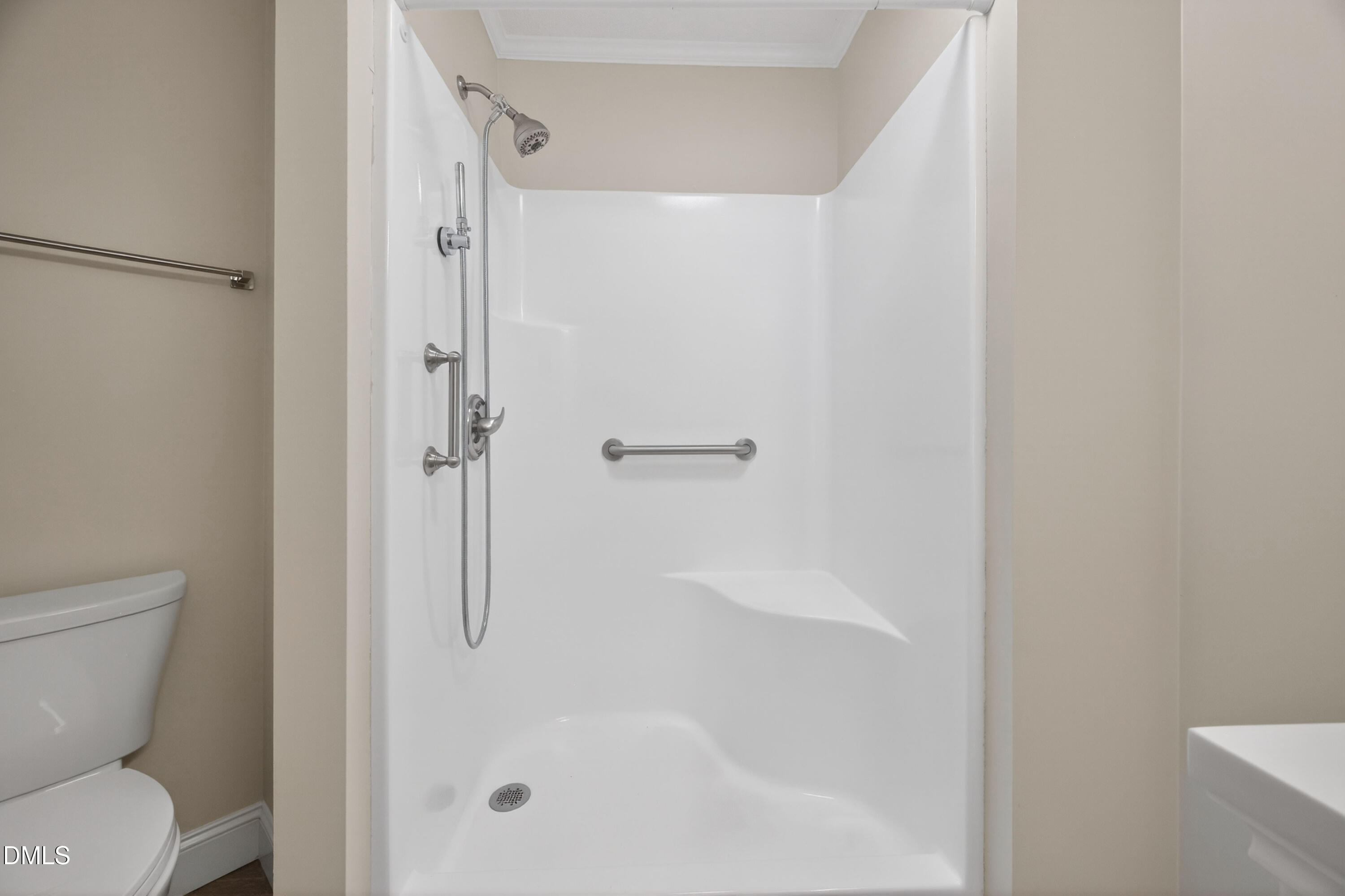 109 Linville River Road Cary, NC 27511 - Photo 25 of 41 a bathroom with a shower and a toilet