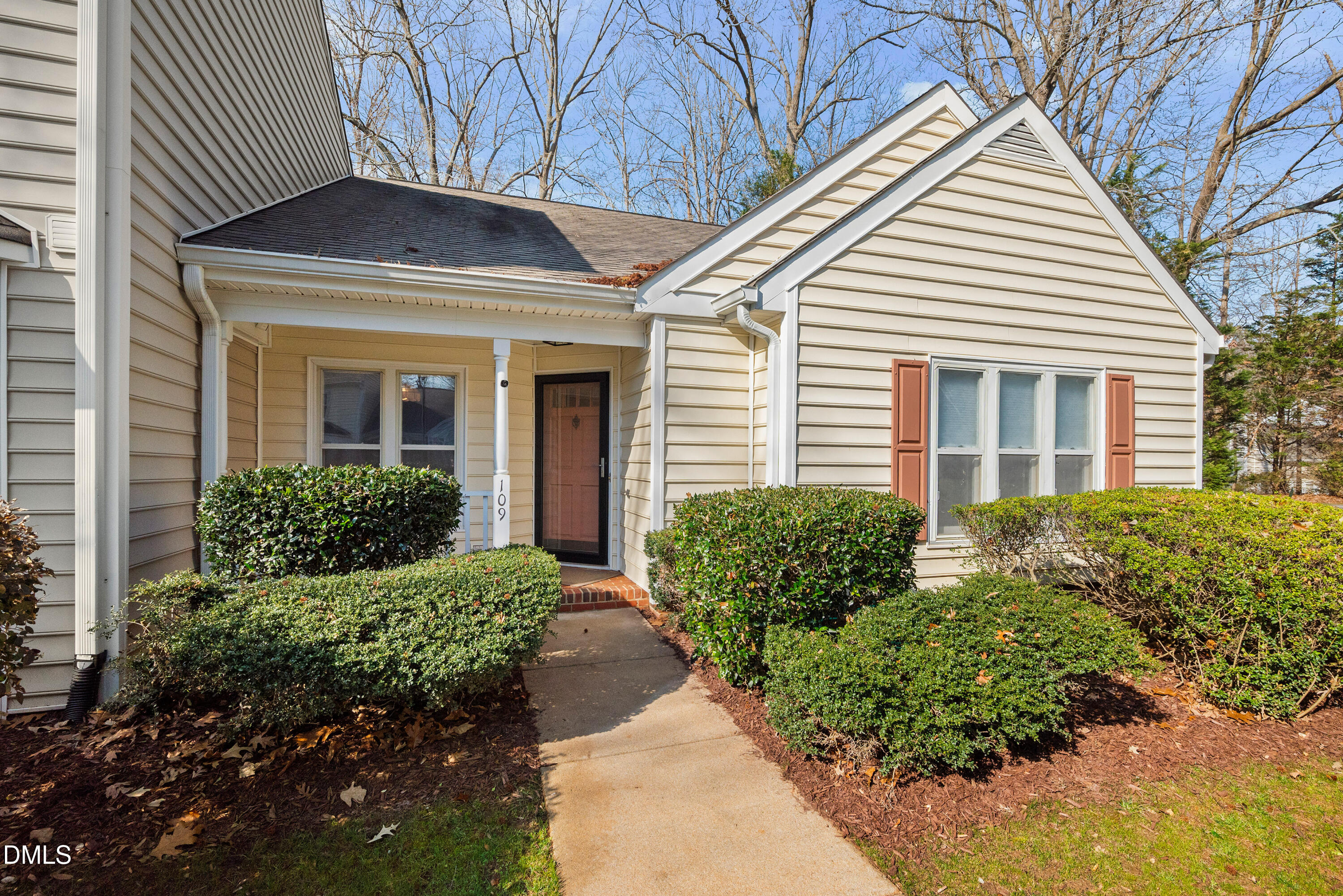 109 Linville River Road Cary, NC 27511 - Photo 2 of 41 a front view of a house with garden