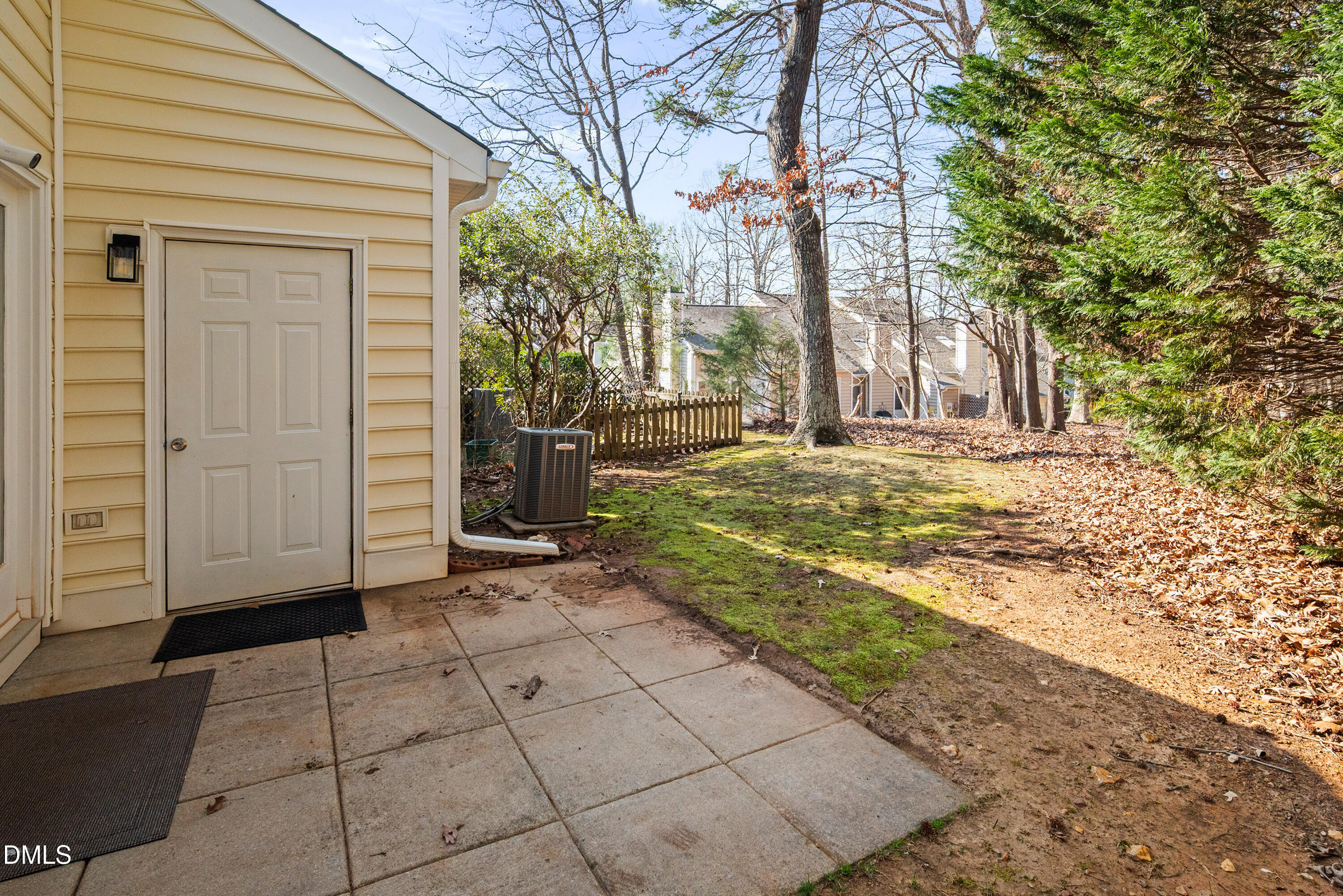 109 Linville River Road Cary, NC 27511 - Photo 34 of 41 a view of a backyard with pathway