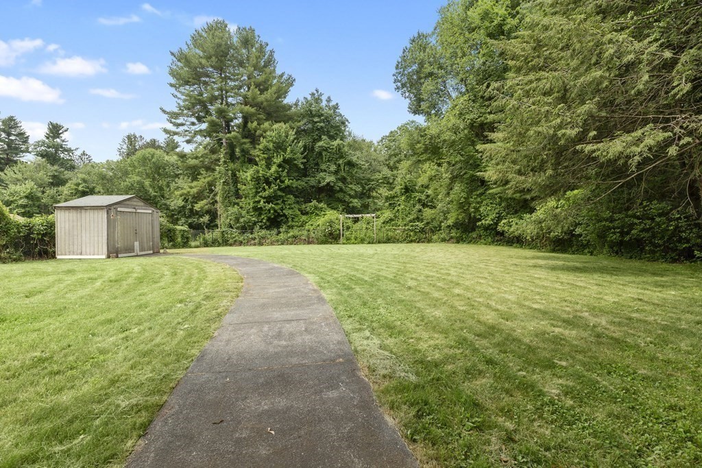 254 Edgell Road Framingham, MA 01701 - Photo 33 of 42 a view of a yard with trees