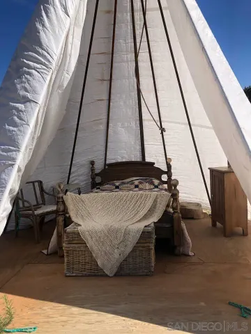 a view of outdoor space with garden