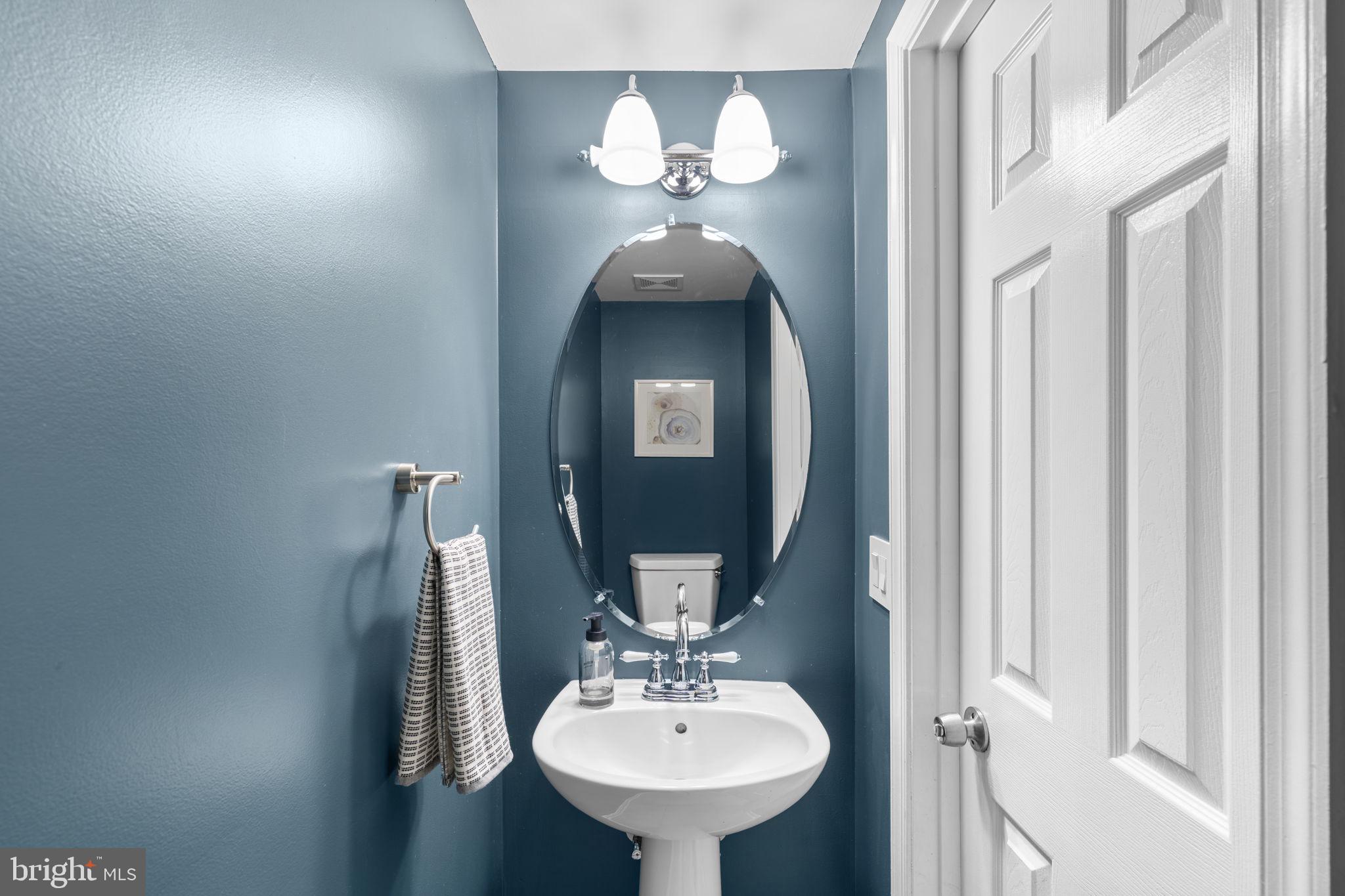 20250 Brookview Square Ashburn, VA 20147 - Photo 22 of 45 a bathroom with a sink and a mirror