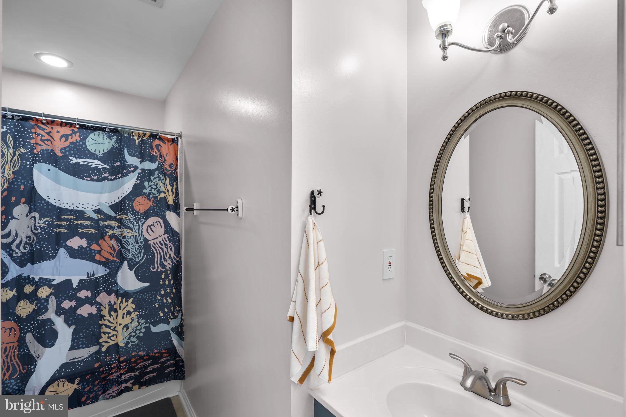 20250 Brookview Square Ashburn, VA 20147 - Photo 28 of 45 a bathroom with a sink and a mirror
