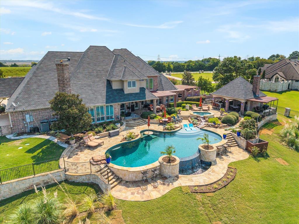 1572 Rabbit Rdg Road Heath, TX 75032 - Photo 7 of 36 a view of a house with pool porch and furniture