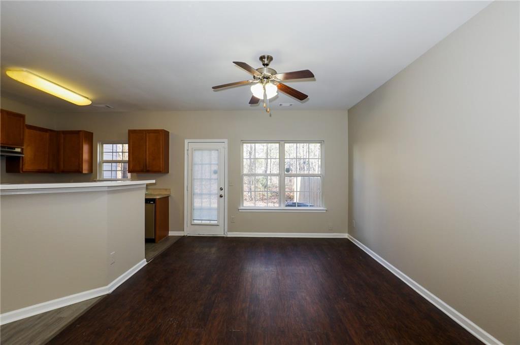 6926 Rogers Point Lithonia, GA 30058 - Photo 9 of 19 a view of a kitchen with a sink and a window