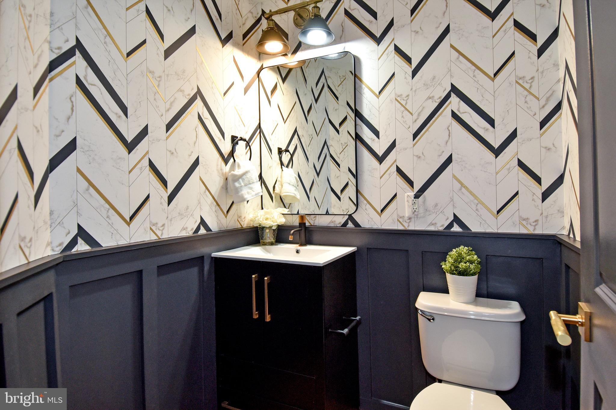 1029 5th Street Southeast Washington, DC 20003 - Photo 14 of 58 Renovated Half Bath