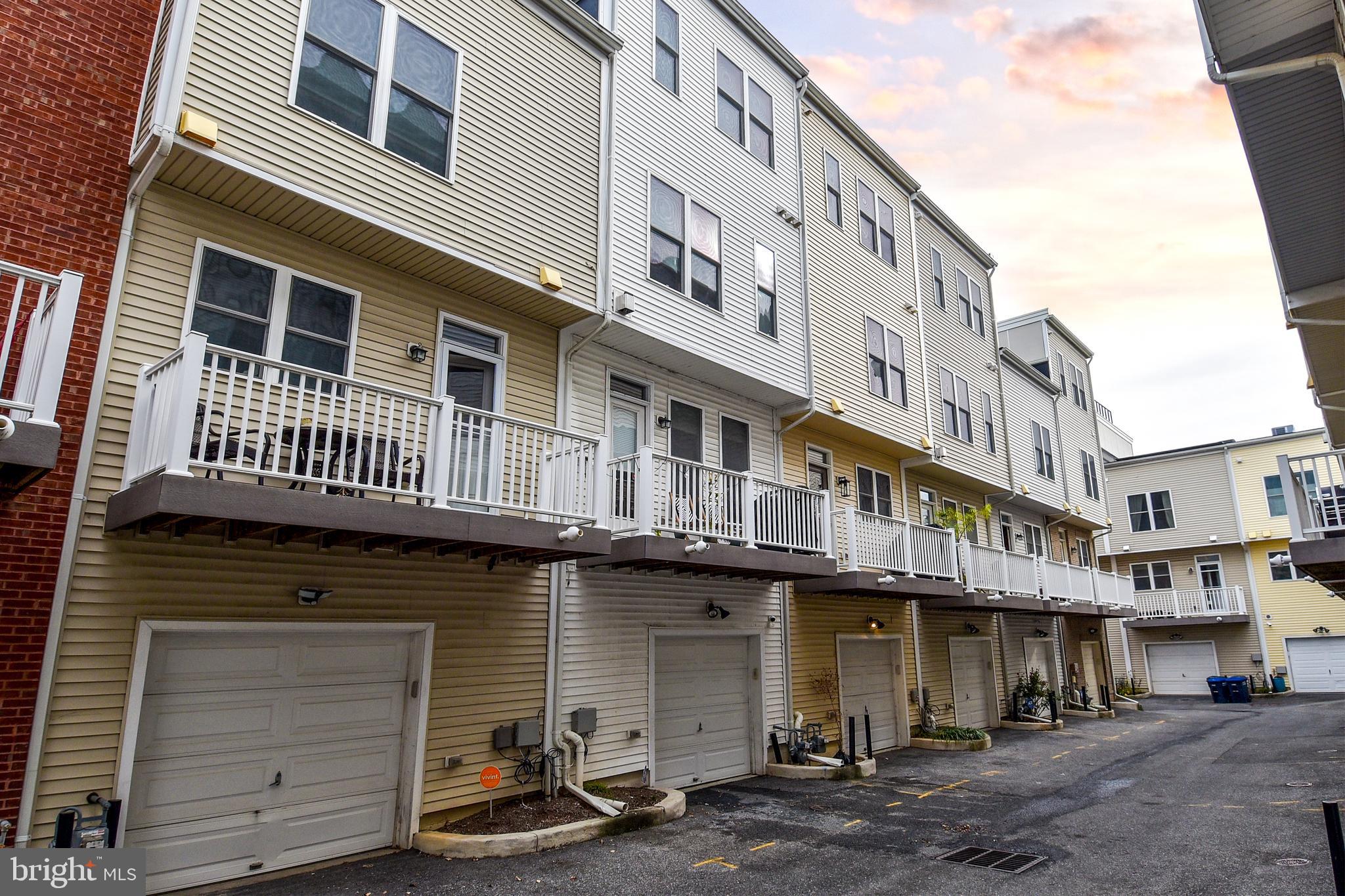 1029 5th Street Southeast Washington, DC 20003 - Photo 42 of 58 Back of the house with 1 car garage