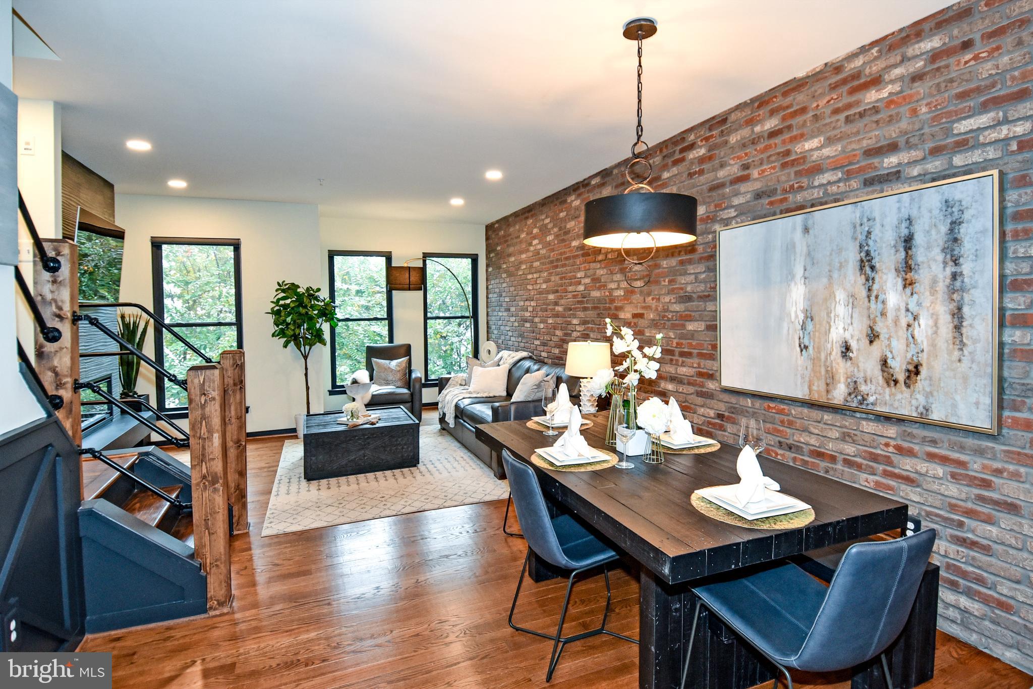 1029 5th Street Southeast Washington, DC 20003 - Photo 9 of 58 Added brick to the main level