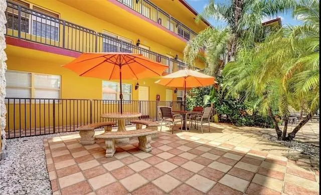 a view of outdoor space yard swimming pool and patio