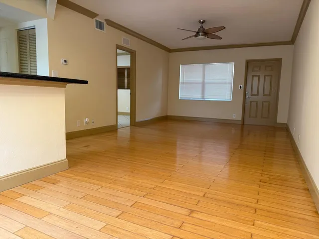 en empty room with window