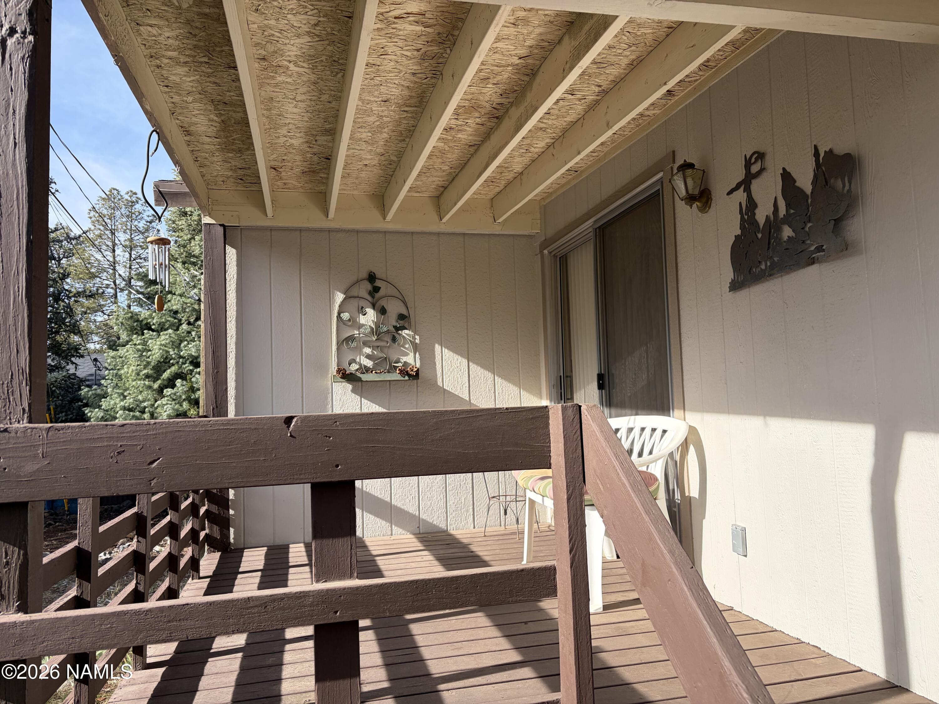 45 Fairlane Road Munds Park, AZ 86017 - Photo 24 of 24 a view of a balcony