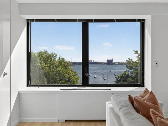 swimming view from a window