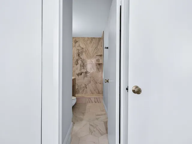 a view of a city with tall buildings