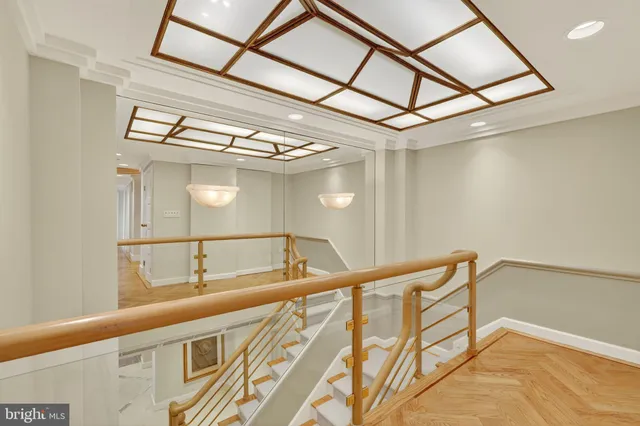 a view of entryway with a hallway