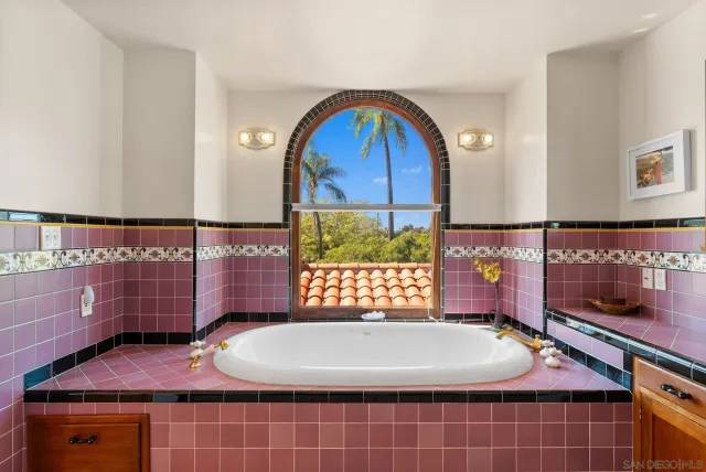 a bathroom with a sink and a shower