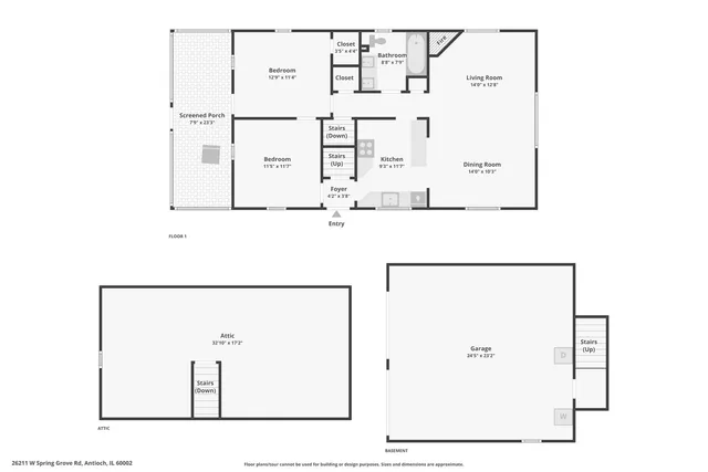$299,000 | 26211 Spring Grove Road, Antioch, IL 60002
