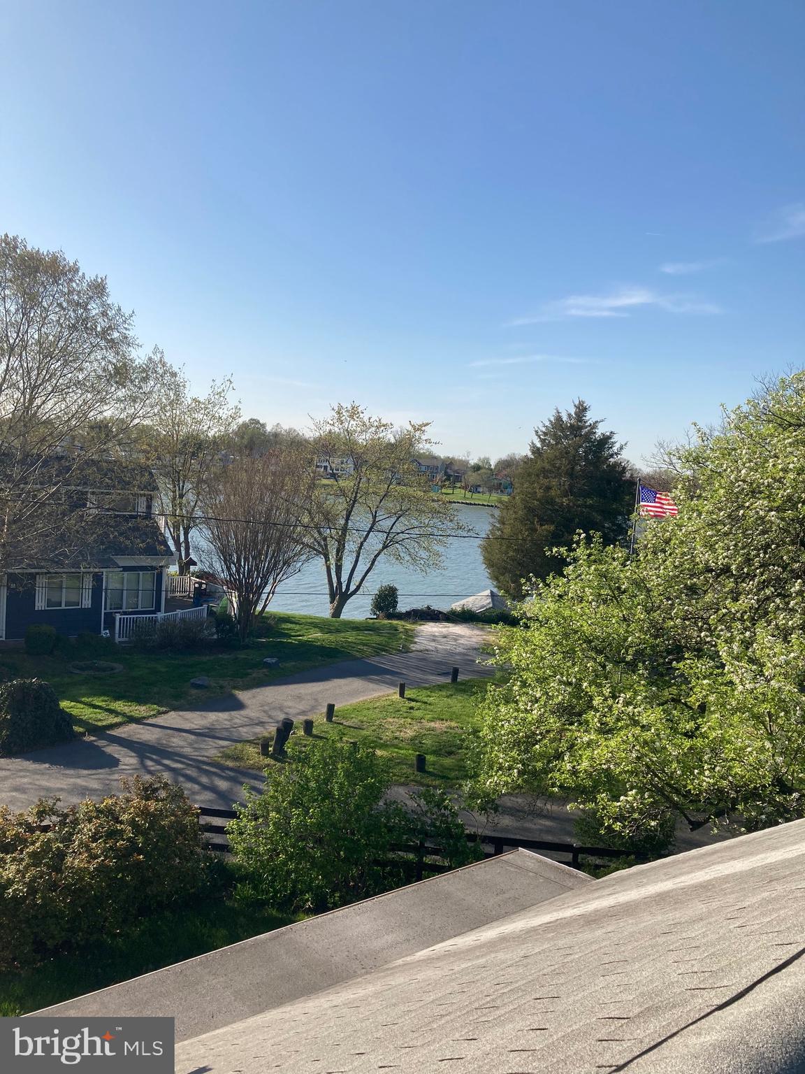 3911 Bayside Drive Edgewater, MD 21037 - Photo 28 of 28 NW view from roof across to turkey point island