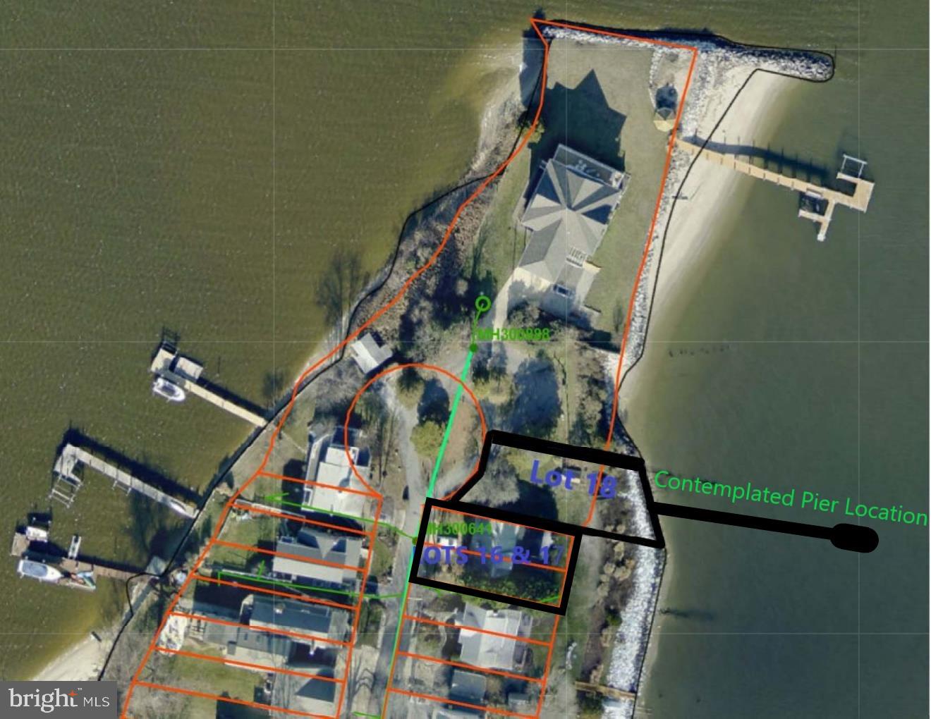 3911 Bayside Drive Edgewater, MD 21037 - Photo 9 of 28 Contemplated pier - Illustrative only