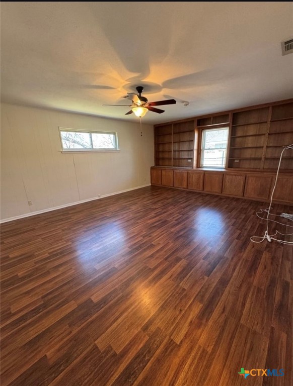 1417 Camilla Road Killeen, TX 76549 - Photo 11 of 22 a view of empty room with wooden floor and fan