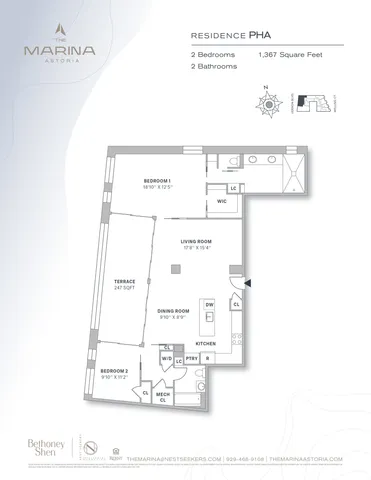 $1,750,000 | 30-05 Vernon Boulevard, Unit PHA | Astoria