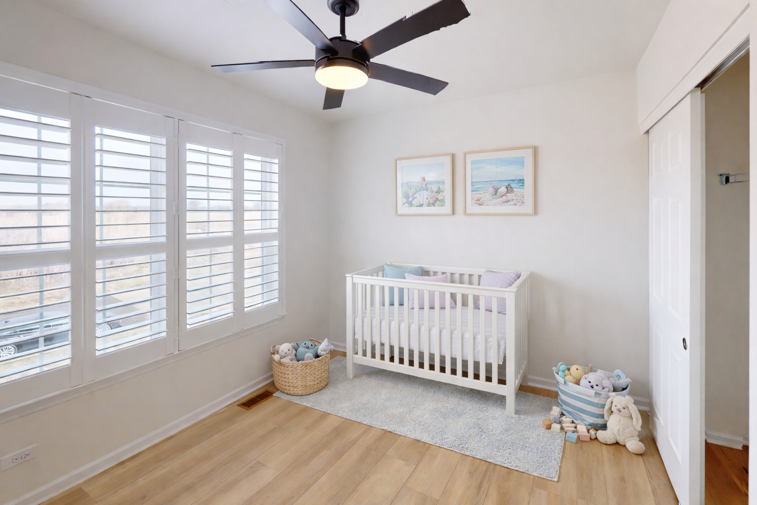 219 Deer Run Trail Poplar Grove, IL 61065 - Photo 18 of 30 a bedroom with a baby bed baby crib and a window