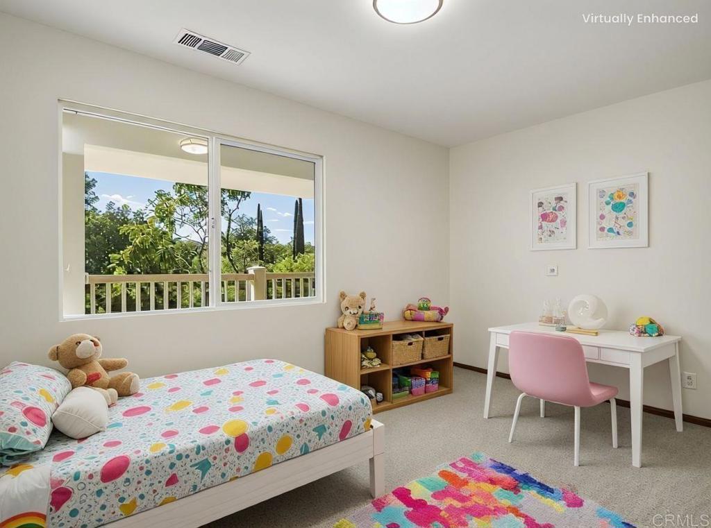 2844 Live Oak Park Road Fallbrook, CA 92028 - Photo 40 of 65 a bedroom with furniture and a window