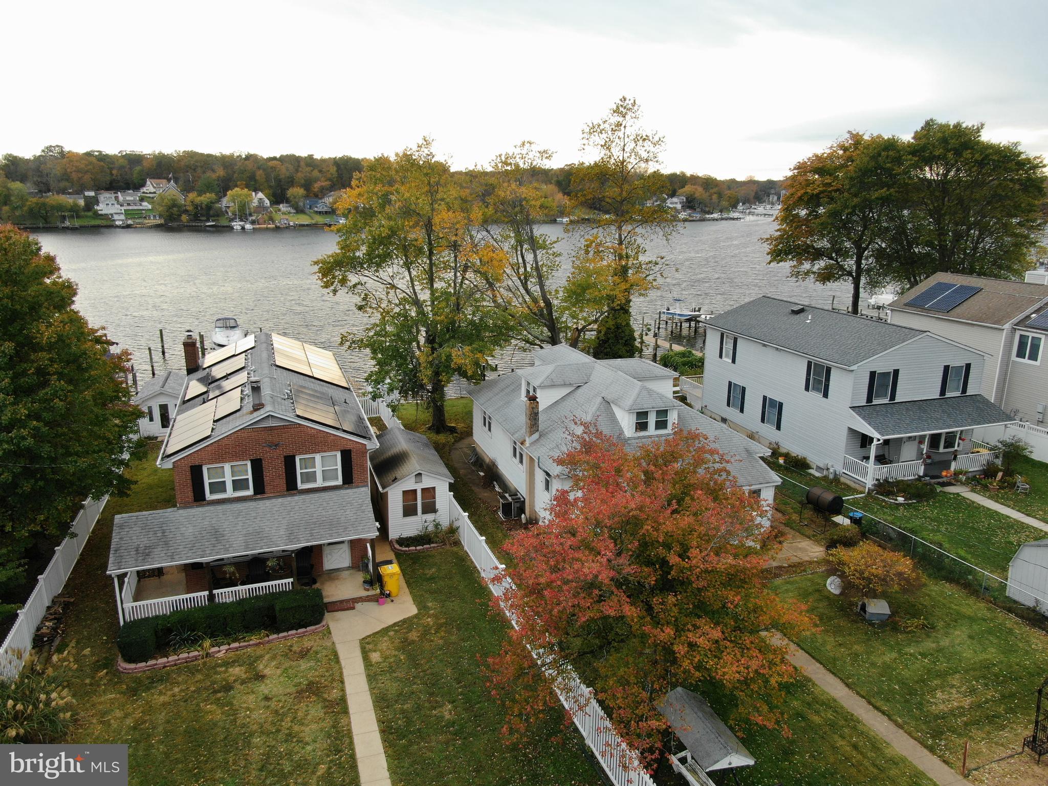 418 Carvel Beach Road Curtis Bay, MD 21226 - Photo 52 of 54 an aerial view of a house with a garden view