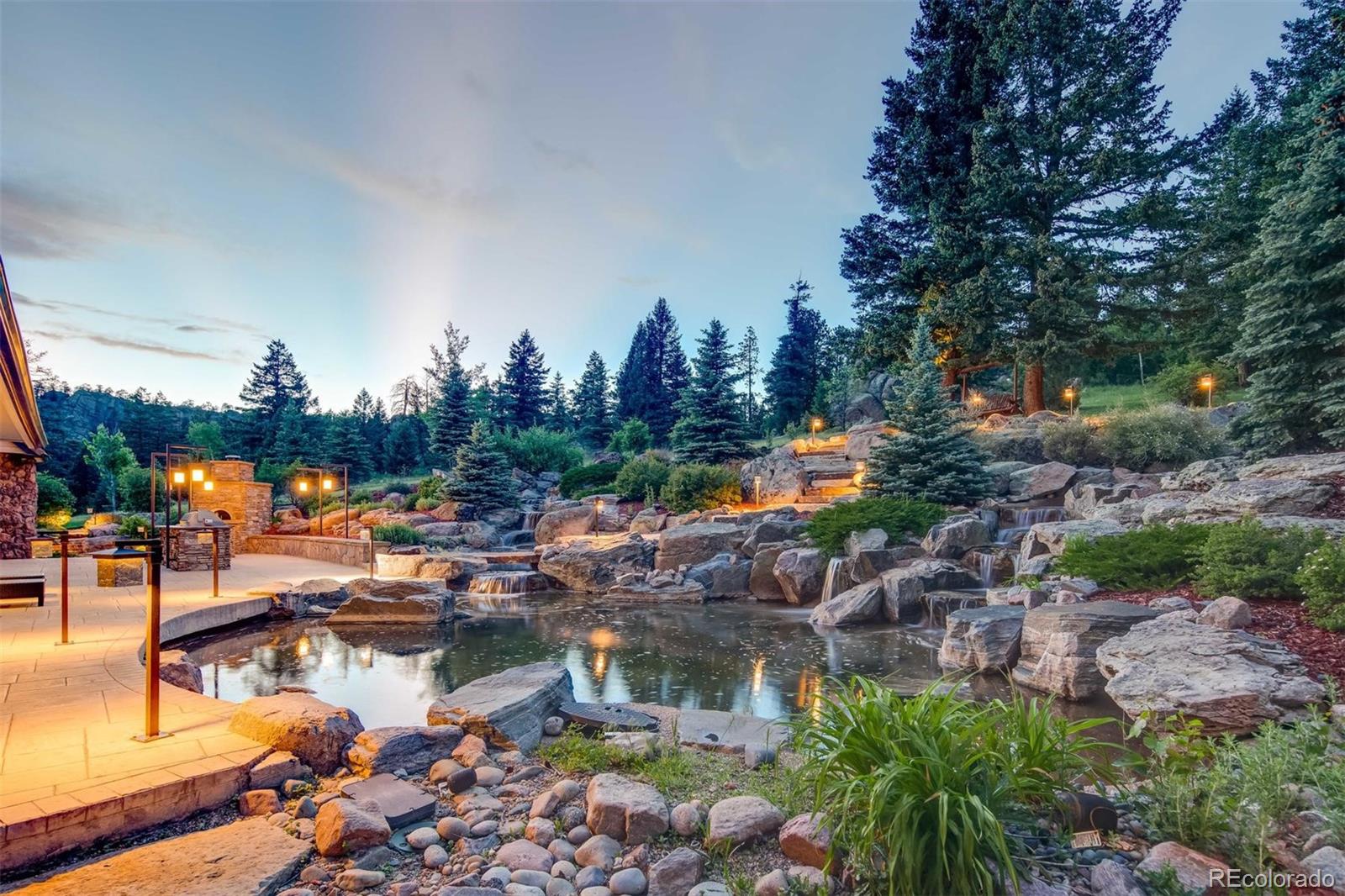 6917 Timbers Drive Evergreen, CO 80439 - Photo 35 of 39 a city view with water view