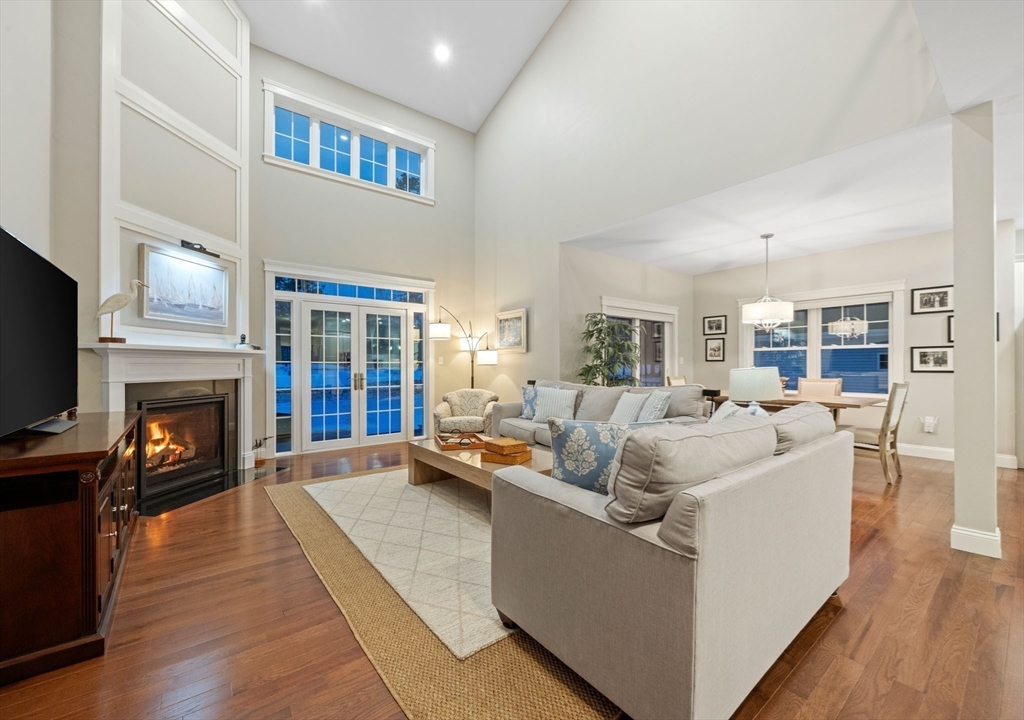 23 Starboard Drive, Unit 50 Wareham, MA 02532 - Photo 19 of 42 a living room with furniture and a fireplace