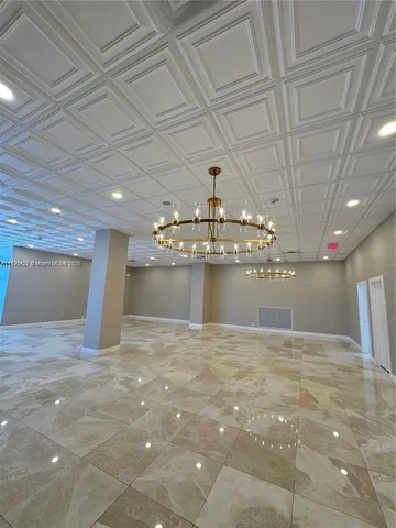 a view of a livingroom with a projector