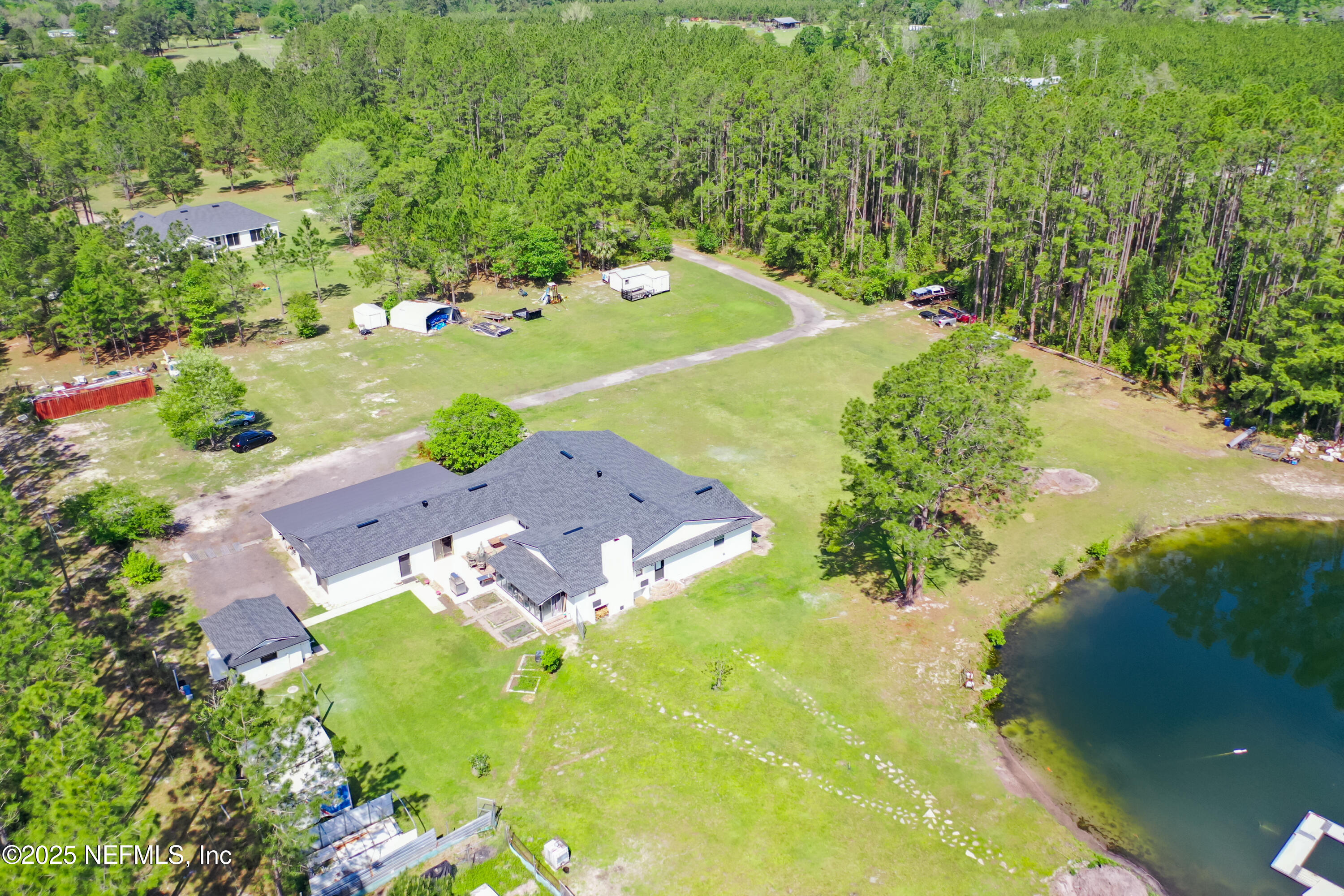 26504 Sheared Stokes Road Hilliard, FL 32046 - Photo 4 of 59 Aerial 4