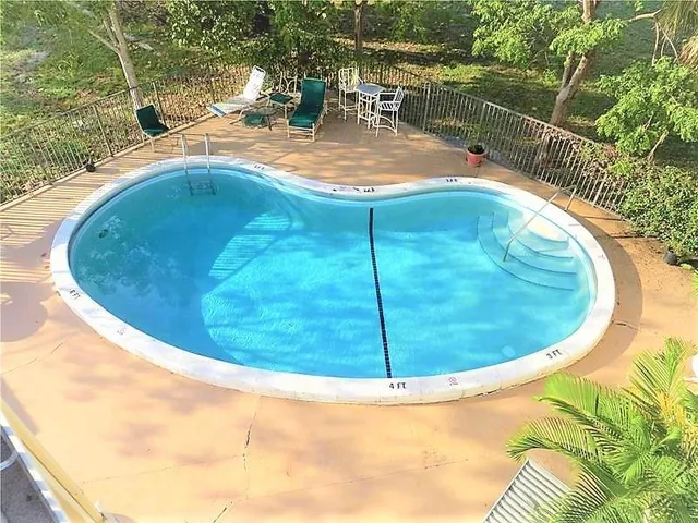 a view of a swimming pool