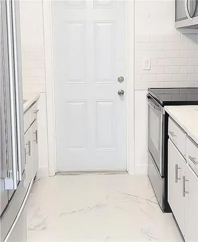 a view of front door