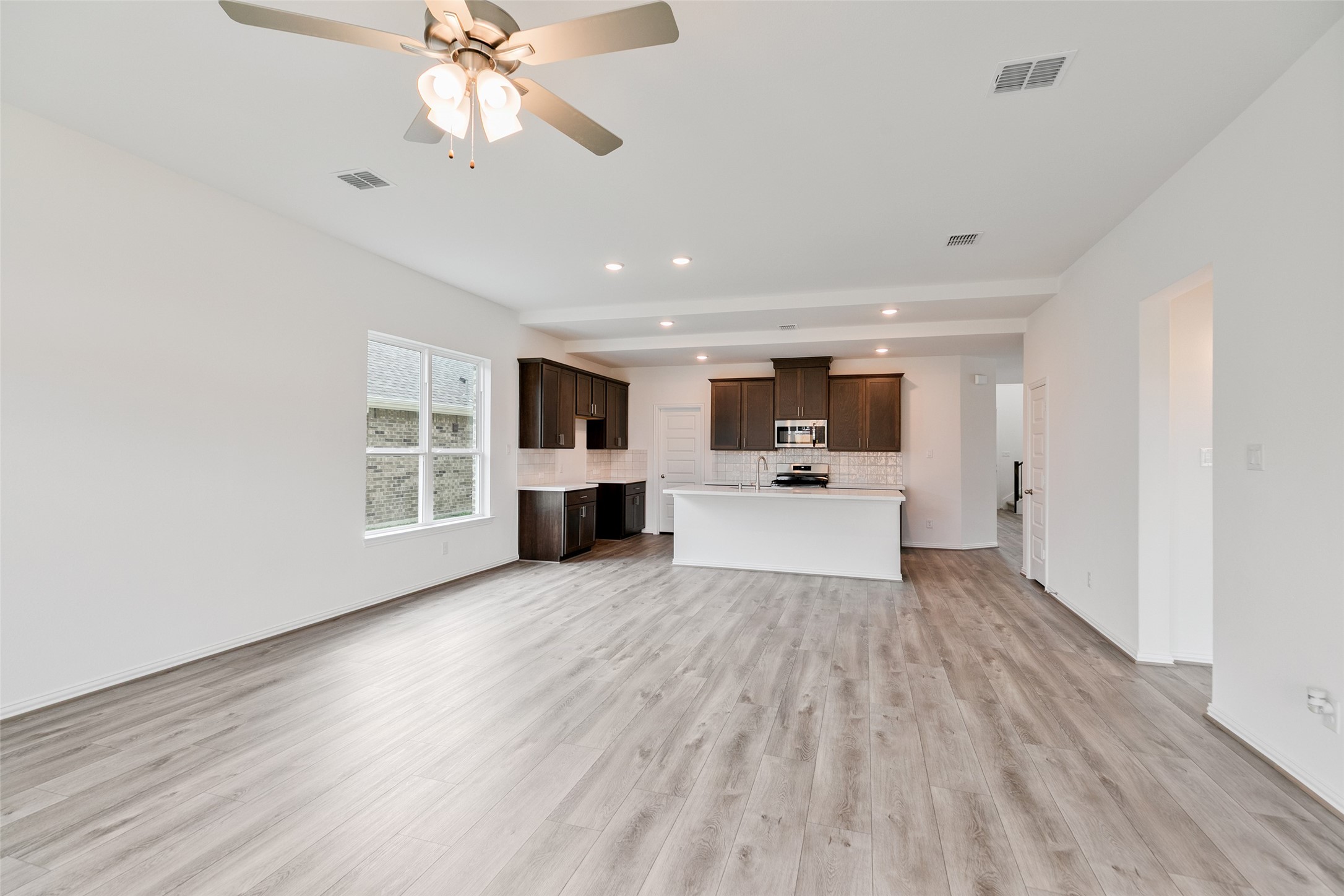 2710 Alexis Street Seabrook, TX 77586 - Photo 21 of 46 a view of kitchen with sink and wooden floor
