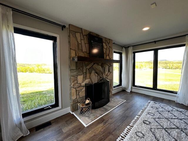 334 Day Farm Road New Castle, VA 24127 - Photo 11 of 49 Great room fireplace