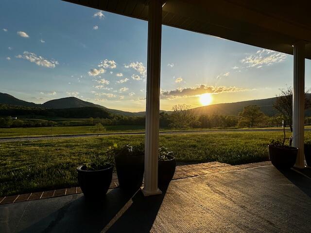 334 Day Farm Road New Castle, VA 24127 - Photo 38 of 49 Sunset view from porch