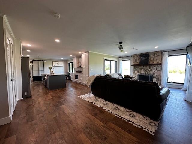 334 Day Farm Road New Castle, VA 24127 - Photo 10 of 49 Great room opens to kitchen