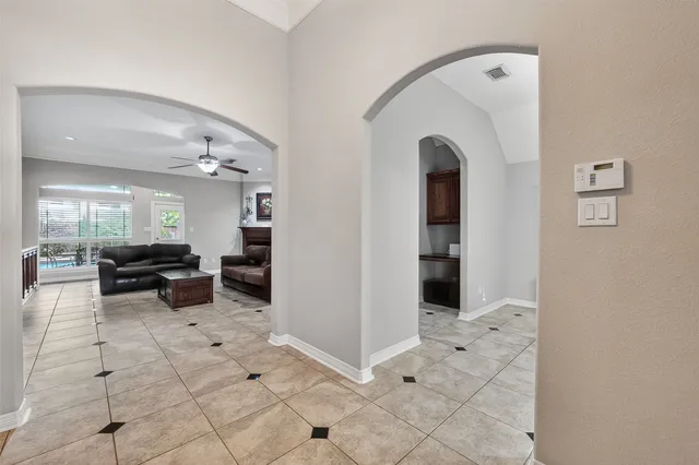 a view of livingroom with furniture and natural light