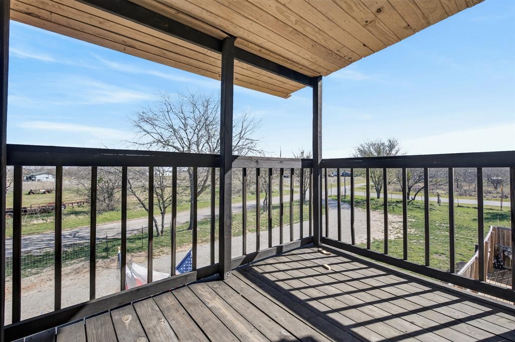 51 3rd Street Graford, TX 76449 - Photo 19 of 40 Balcony from upstairs bedroom